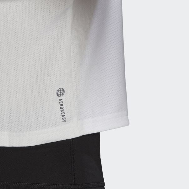 Tee Shirt Train Icones 3 Bar Logo Blanc Adidas