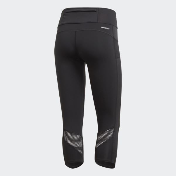 Posséder La Course 3/4 Leggings Noir Adidas
