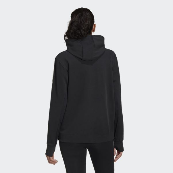 Sweat à Capuche Noir Aeroready Made For Training Adidas Fashion