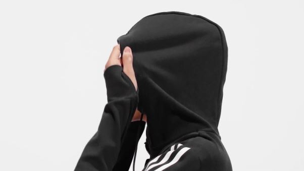Sweat à Capuche Noir Aeroready Made For Training Adidas