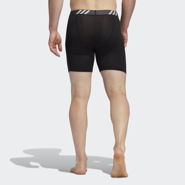 Boxer Performance Mesh 3 Paires Noir Adidas