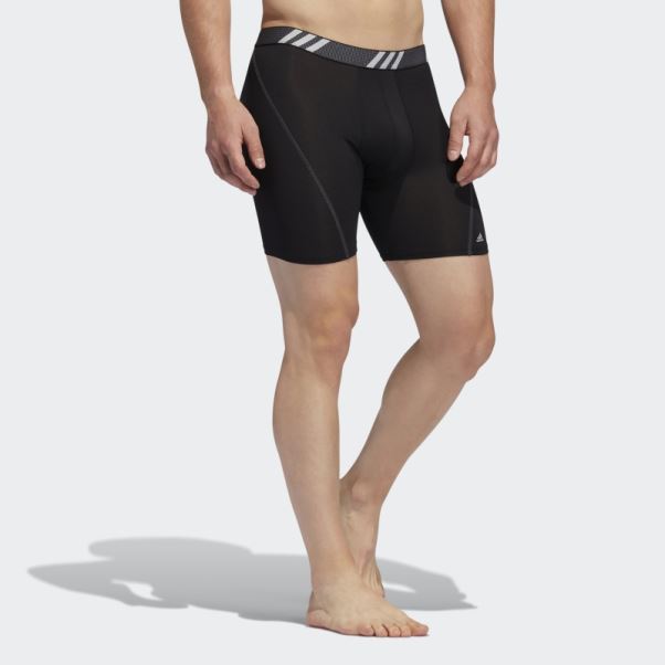 Boxer Performance Mesh 3 Paires Noir Adidas