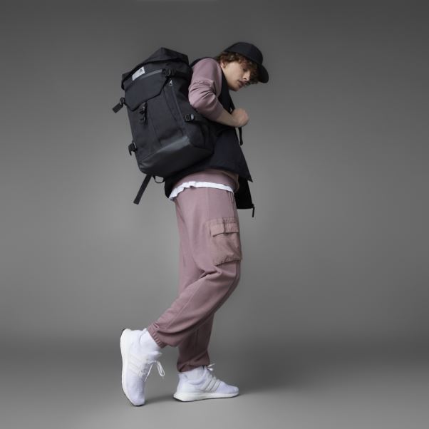 Pantalon Adidas Colorblock French Terry Violet