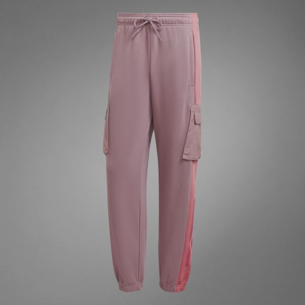Pantalon Adidas Colorblock French Terry Violet