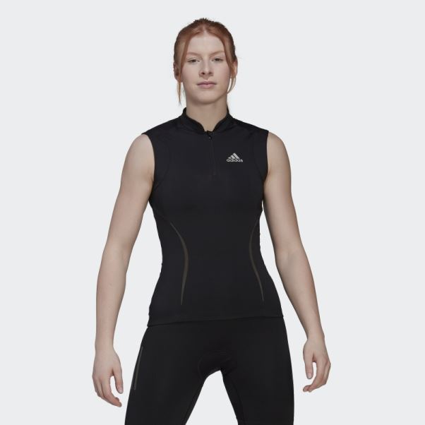 Le Haut De Cyclisme Sans Manches Noir Adidas
