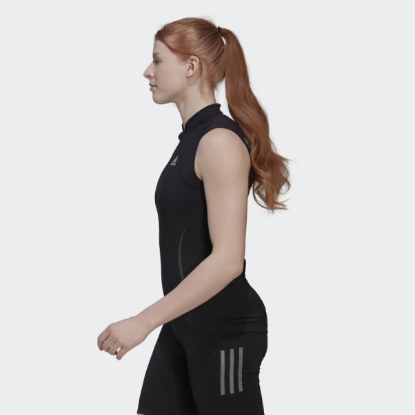 Le Haut De Cyclisme Sans Manches Noir Adidas