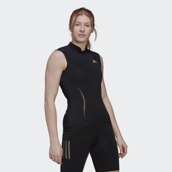 Le Haut De Cyclisme Sans Manches Noir Adidas