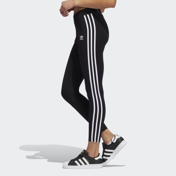 Collant Adidas Adicolor Classics 3 Bandes Noir