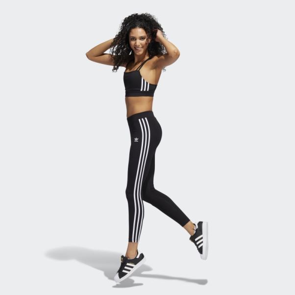 Collants Adicolor Classics 3 Bandes Noir Adidas