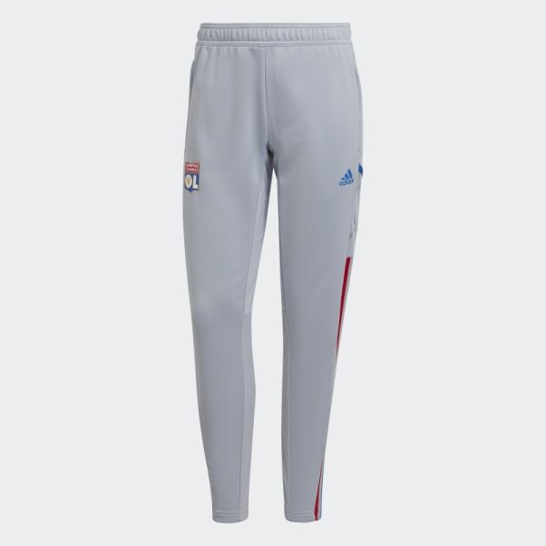 Adidas Olympique Lyonnais Tiro 21 Bas De Survêtement D'entrainement Argent