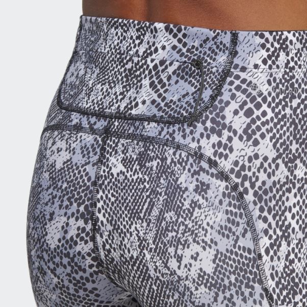 Fastimpact Saisonnier Running 7/8 Leggings Blanc Adidas