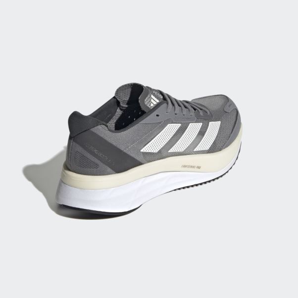 Chaussure De Running Adizero Boston 11 Grise Adidas
