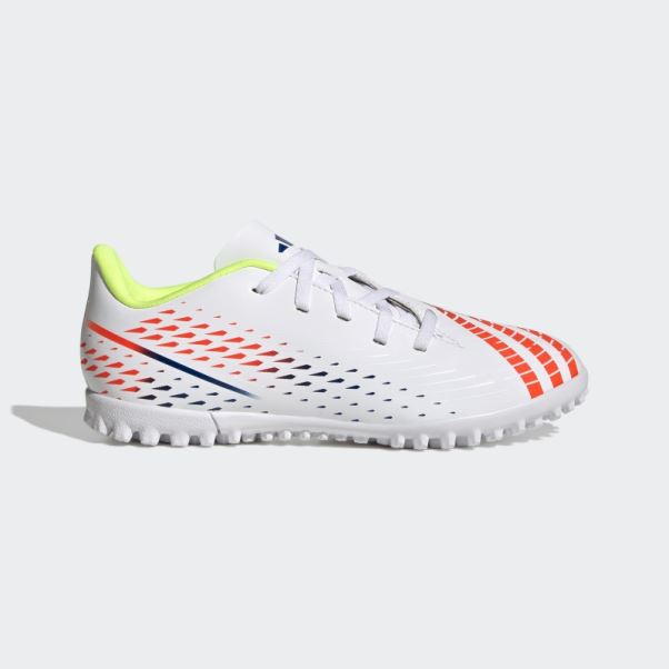 Adidas Predator Edge.4 Turf Chaussures Blanches