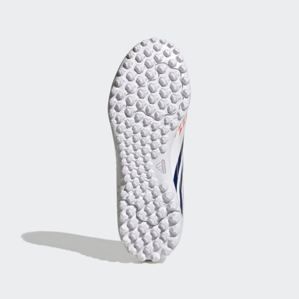 Adidas Predator Edge.4 Turf Chaussures Blanches