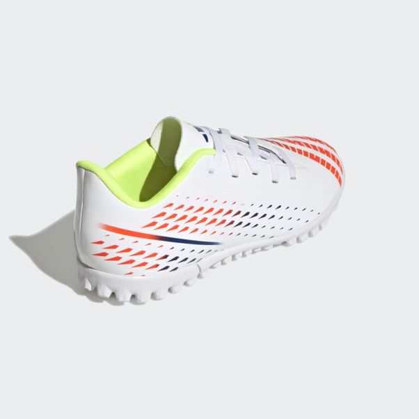Adidas Predator Edge.4 Turf Chaussures Blanches