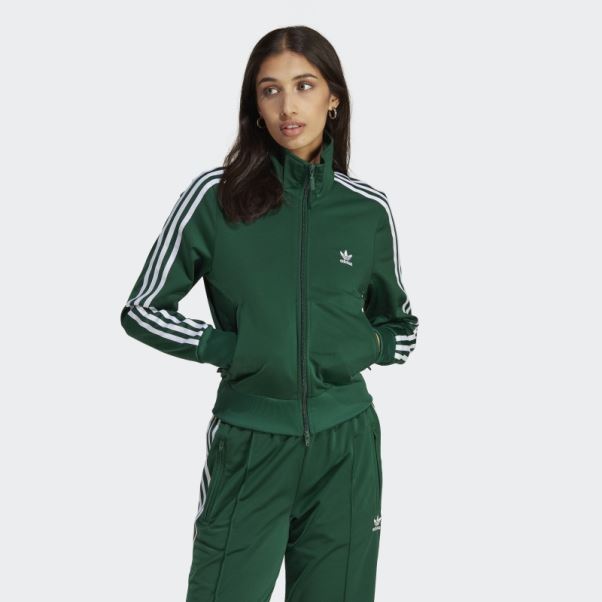 Veste De Survêtement Adicolor Classics Firebird Vert Foncé Adidas