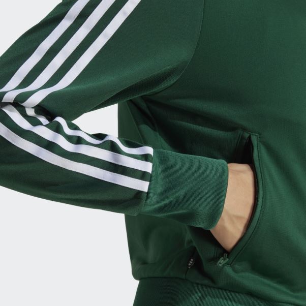 Veste De Survêtement Adicolor Classics Firebird Vert Foncé Adidas