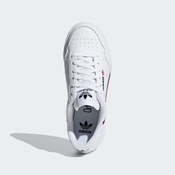 Continental 80 Chaussures Adidas Blanc