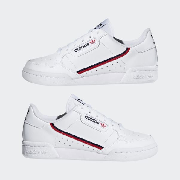 Continental 80 Chaussures Adidas Blanc