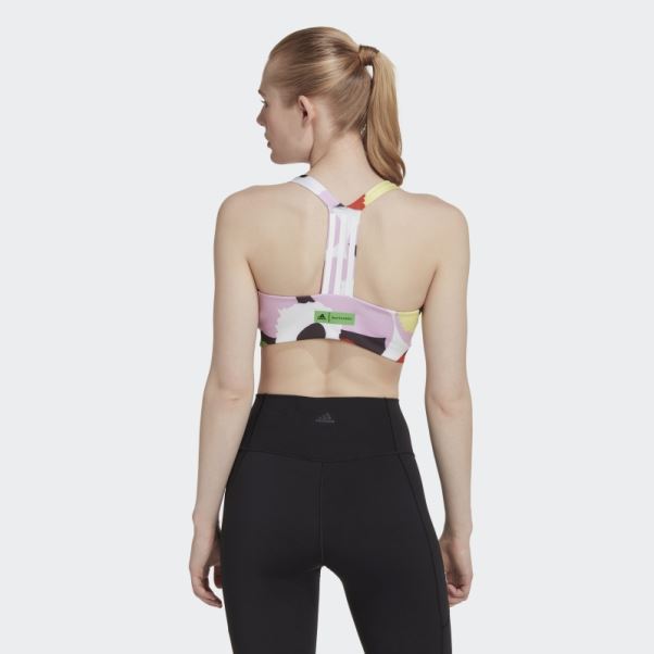 Soutien-gorge à Maintien Moyen Better Level Training Orange Blaze Adidas