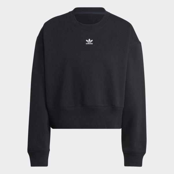 Sweat Adidas Adicolor Essentials Crew Noir