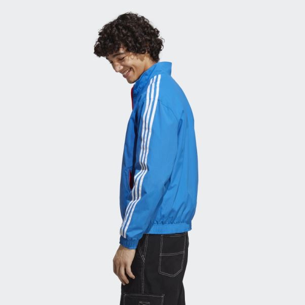 Veste Réversible Adidas Fc Bayern Anthem Royal