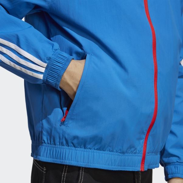 Veste Réversible Adidas Fc Bayern Anthem Royal