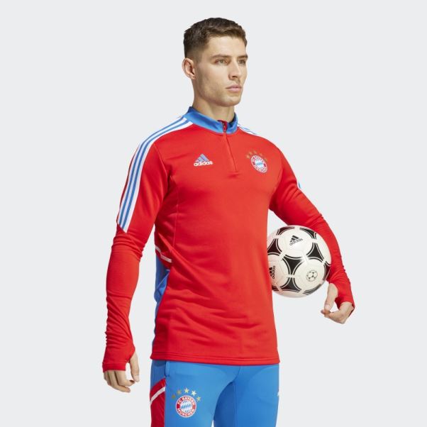 Maillot Adidas Fc Bayern Condivo 22 Rouge