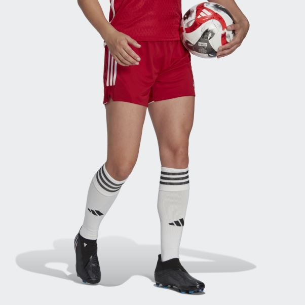Short Adidas Tiro 23 League Blanc élégant