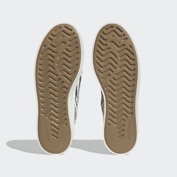 Chaussures Adidas Nizza Bonega Mid Blanches