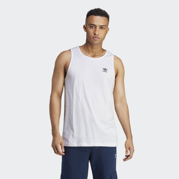 Débardeur Adidas Trèfle Essentials Blanc
