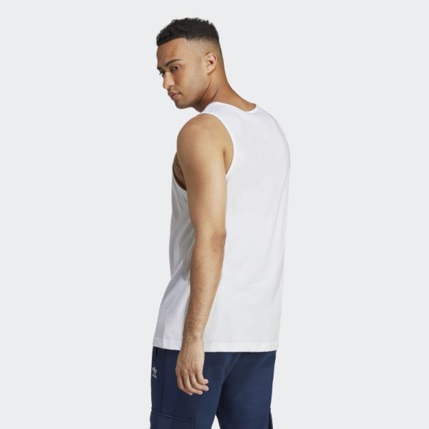 Débardeur Adidas Trèfle Essentials Blanc