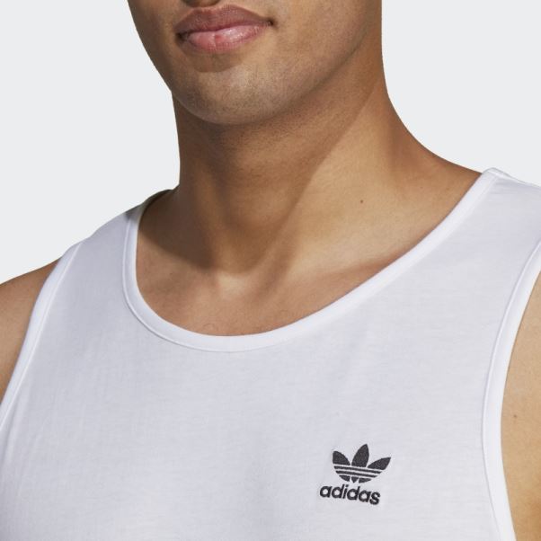 Débardeur Adidas Trèfle Essentials Blanc