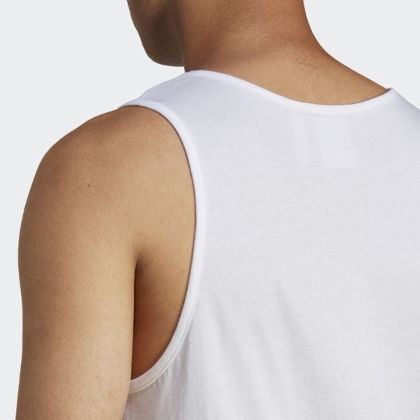 Débardeur Adidas Trèfle Essentials Blanc