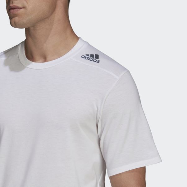 Conçu Pour L'entraînement T-shirt Blanc Adidas