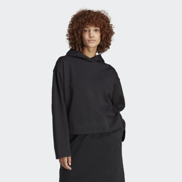 Sweat à Capuche Premium Essentials Adidas Noir