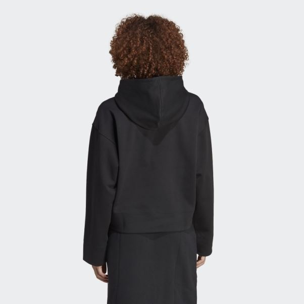Sweat à Capuche Premium Essentials Adidas Noir
