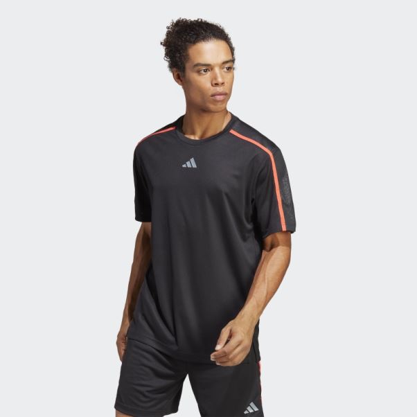 T-shirt De Base D'entraînement Adidas Noir