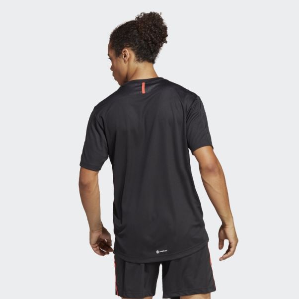 T-shirt De Base D'entraînement Adidas Noir