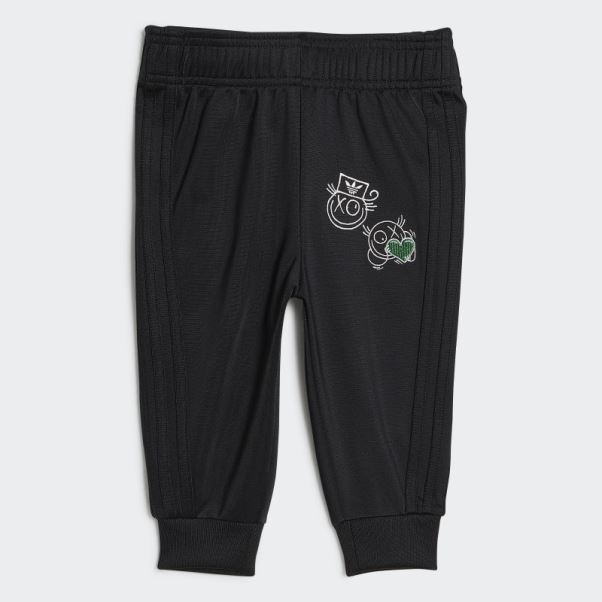 Ensemble Graphique Collab Sst Noir Adidas
