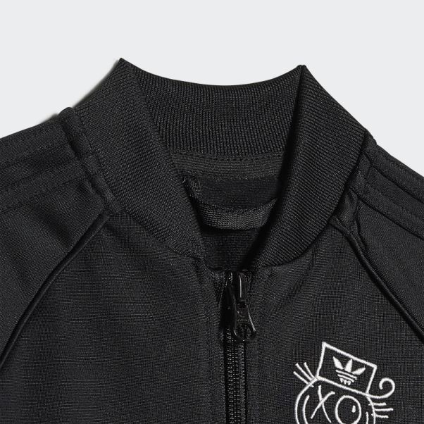Ensemble Graphique Collab Sst Noir Adidas