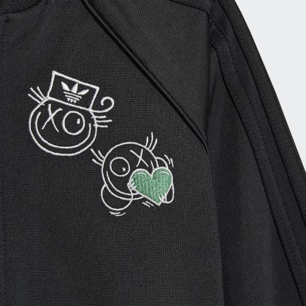 Ensemble Graphique Collab Sst Noir Adidas