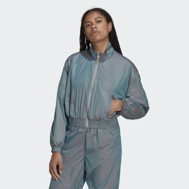Adidas Veste De Survêtement Adicolor Irisée Multicolore
