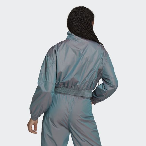 Adidas Veste De Survêtement Adicolor Irisée Multicolore
