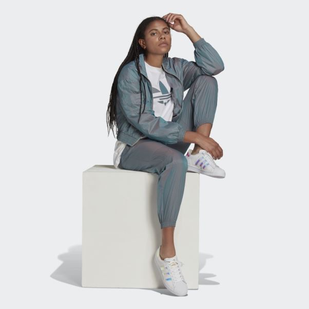 Adidas Veste De Survêtement Adicolor Irisée Multicolore