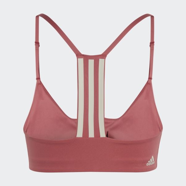Soutien-gorge Léger D'entraînement Aeroimpact Rouge Adidas