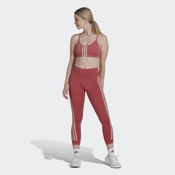 Soutien-gorge Léger D'entraînement Aeroimpact Rouge Adidas
