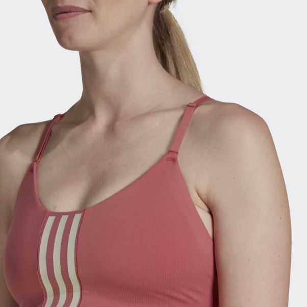 Soutien-gorge Léger D'entraînement Aeroimpact Rouge Adidas