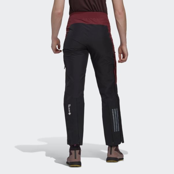 Pantalon De Survêtement Adidas Terrex Techrock Gore-tex Pro Rouge
