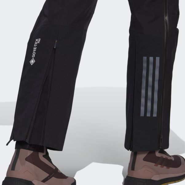 Pantalon De Survêtement Adidas Terrex Techrock Gore-tex Pro Rouge